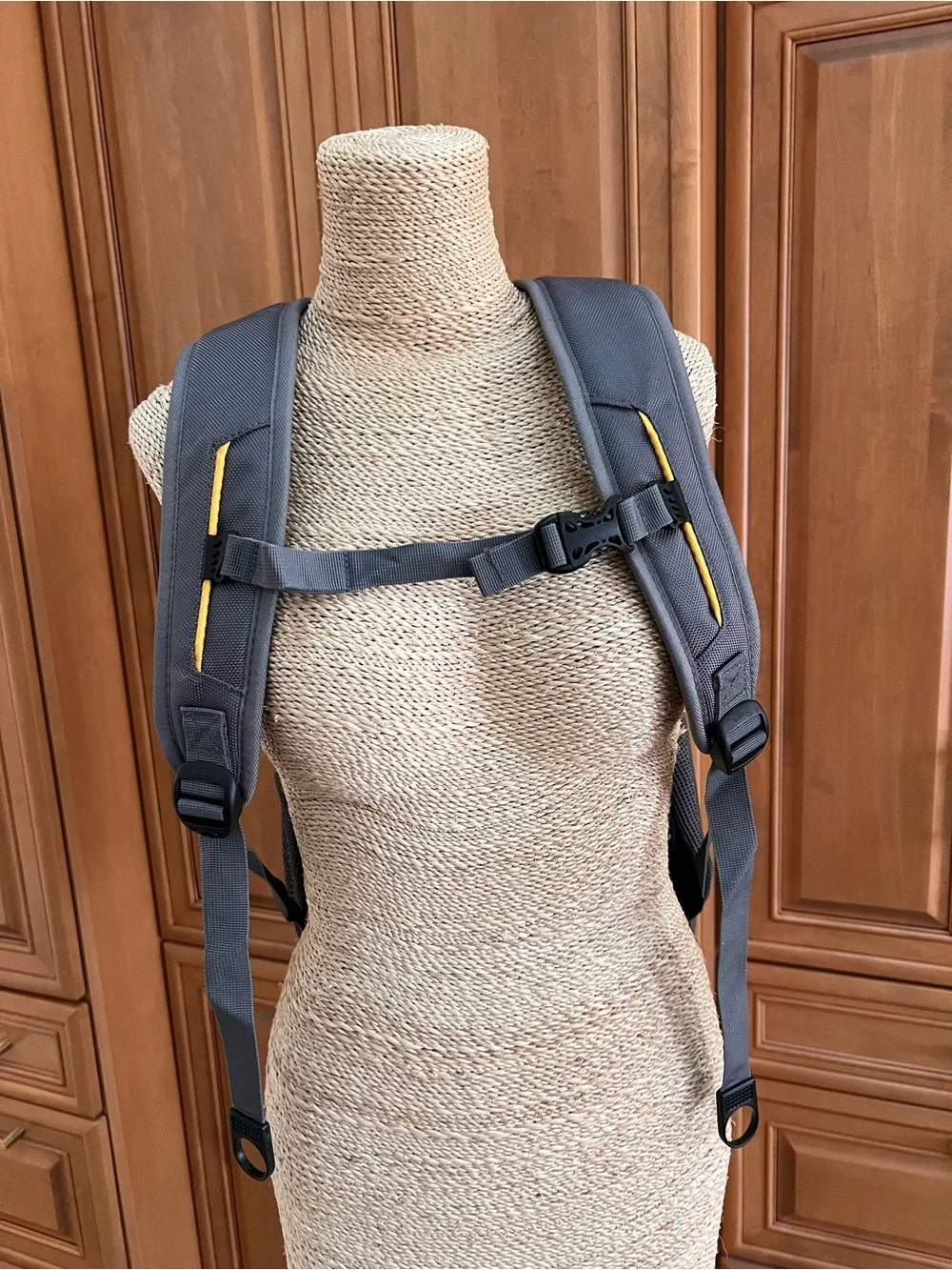 Rudy Project Gray & Black Backpack with Yellow Accents